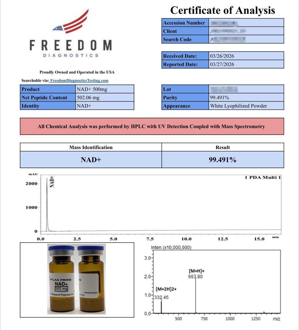 NAD+ - 500mg