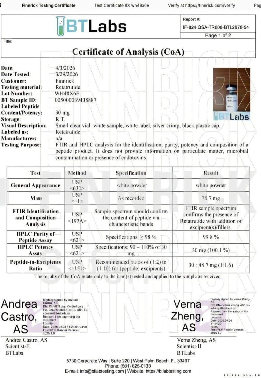 Retatrutide - 30mg