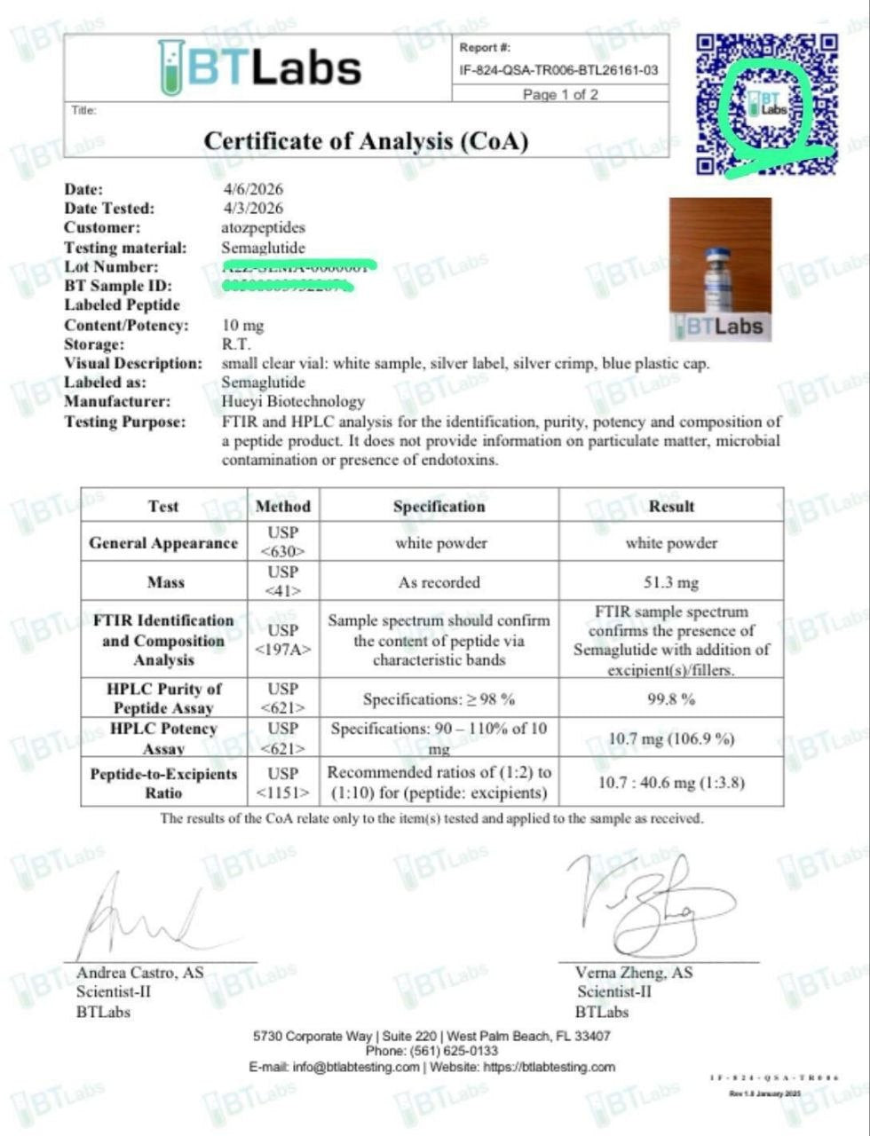 Semaglutide - 10mg