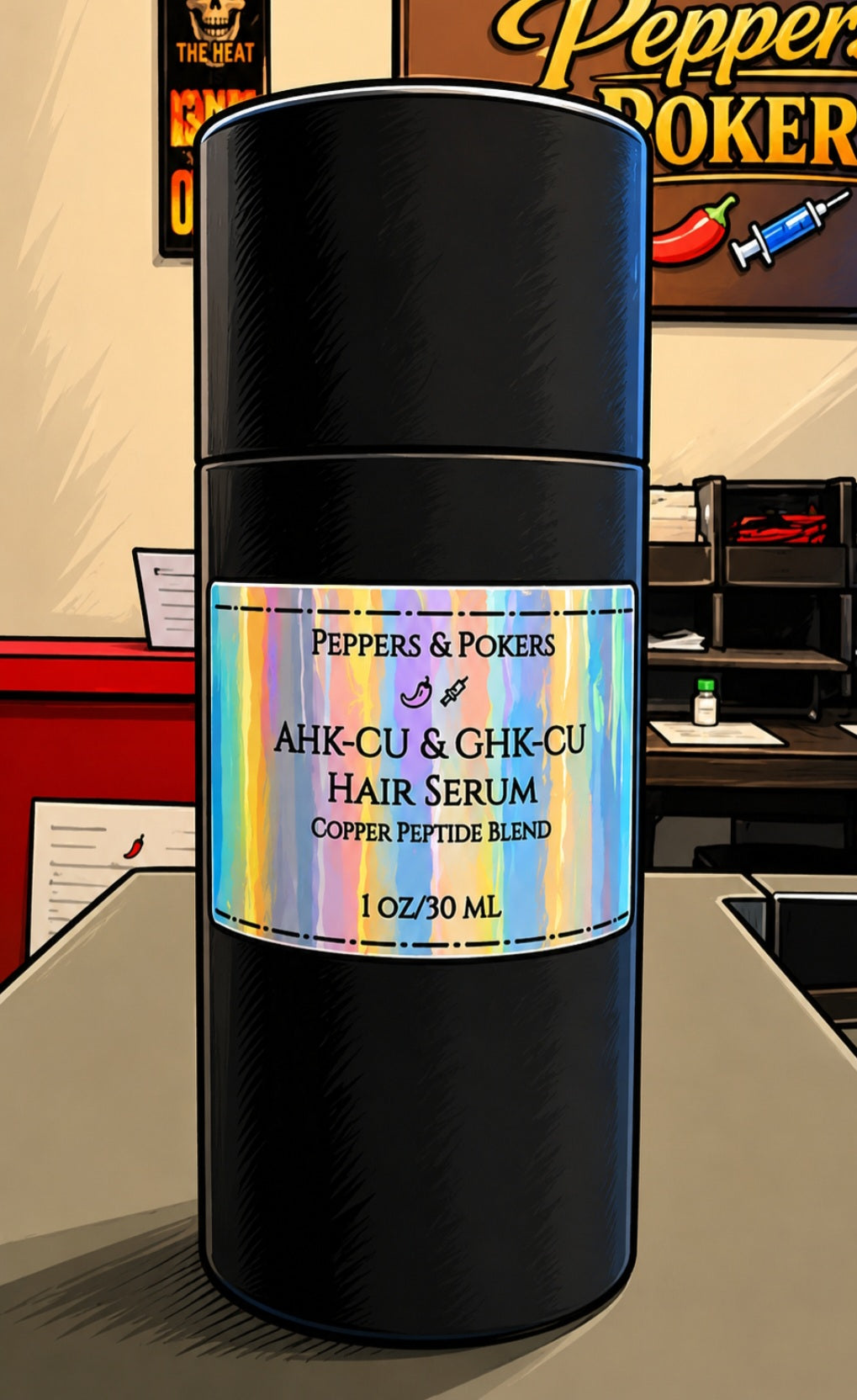 AHK-CU/GHK-CU Hair Serum 1oz