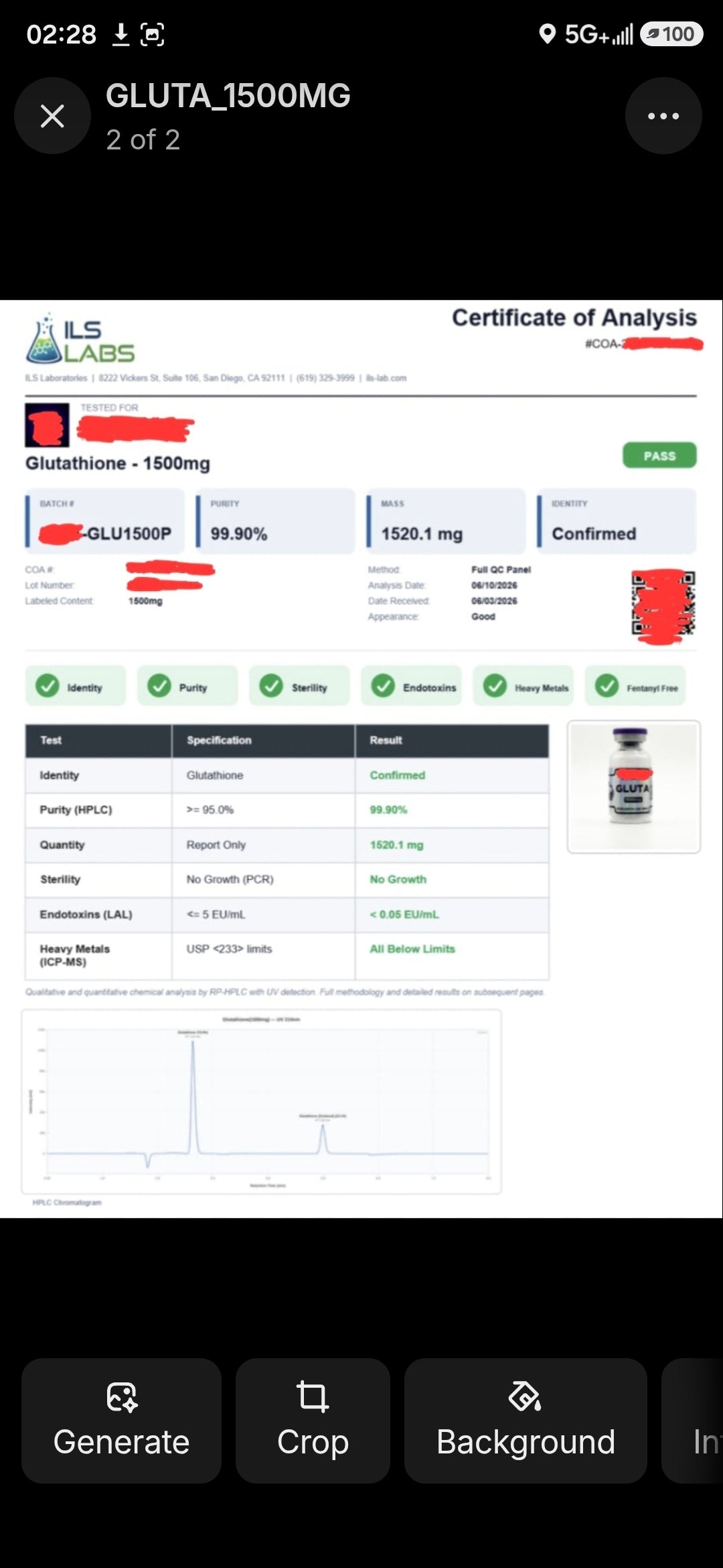 Gluta- 1500mg