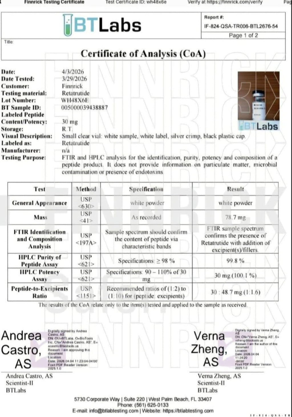 PP-R30 - 30mg